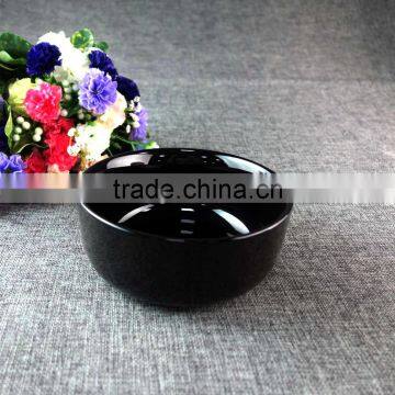 Low Price 6 Inch Japanese Style Porcelain Black Ramen Bowl In Chaozhou photo-2