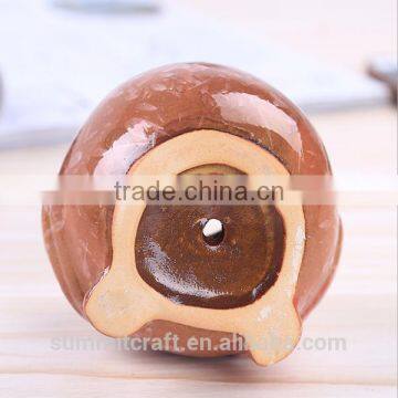 Succulent Color Owl Ceramic Mini Indoor Plants Pots photo-3