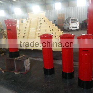 English Red Mail Box Post Box China Mailbox for Sale photo-3