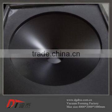 Custom Thermoformed PVC Plastic Black Cone Proofs Cover photo-3