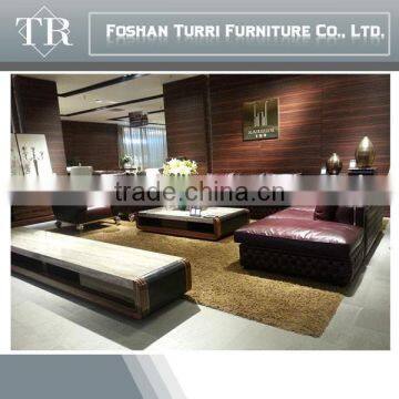 K254 Lateast design home used sofa furniture Italy modern leather sofa