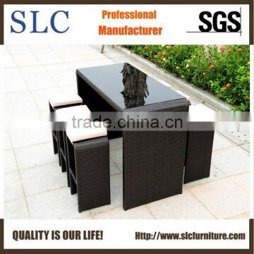 New Design Wicker High Bar Tables (SC-A7334)