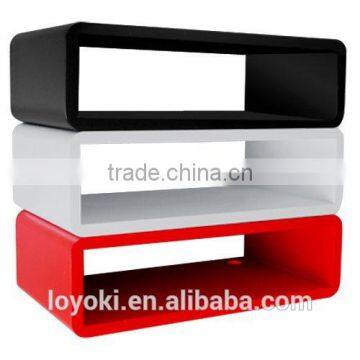 TV CONSOLE Floating MFD Wall Mount Shelf Cube Sky Box,Dvd,Hifi Units 50x15x27cm Wall Shelf photo-6
