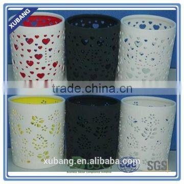 Ceramic Candle Cup Bamboo Shape Candle Holder Wholesale Candle Holder photo-6