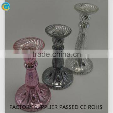 8 Inches Rose Gold Glass Jar Religious Candle photo-2