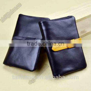 High quality genuine leather men wallet with card slots in Shenzhen