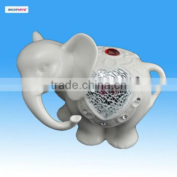 novelty ceramic elephant figurine for decoration