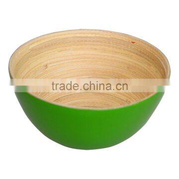 New Design Bamboo Salad Bowls, Clear Spun Bamboo Salad Bowls photo-4