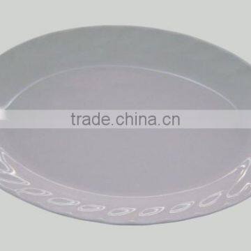 Professional Made serving Melamine Round Dish For Dinner