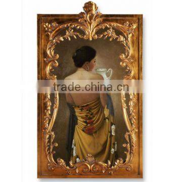 Home decor large size fancy resin picture frames