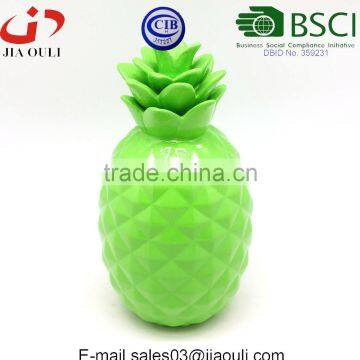 Cheap Home and Garden Decorations Painted Colours Ceramic Pineapple photo-2