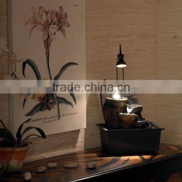 Faux Stone Table Fountain With Crystal Accent photo-2