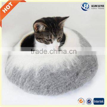 Wholesale cheap high quality Eco- Friendly wool felt pet cat dog bed from china