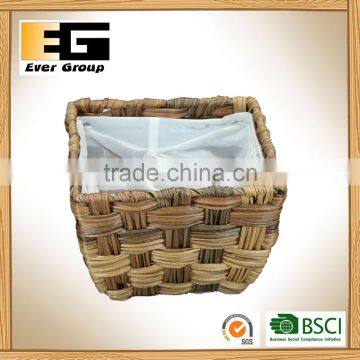 PE Plastic Woven Garden Flowerpot photo-5