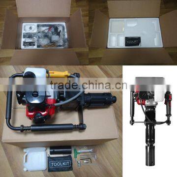 70mm Small Petrol Vibrating Hammer Portable Gasoline Powered Pile Machine Driver photo-5