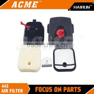 Factory price 443 Chainsaw engine air filter assy