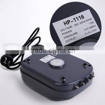 13w 4 Outlet Oxygen Pond Marine Water Fish Tank Mini Aquarium Air Pump photo-5