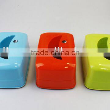 Smiling Face Nice Design PP Plastic Tissue Box photo-3