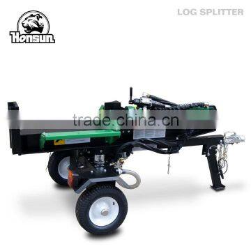 Hot Selling CE Approved Honda Gas Motor Horizontal Vertical Towable Size 26t Wood Splitter photo-4