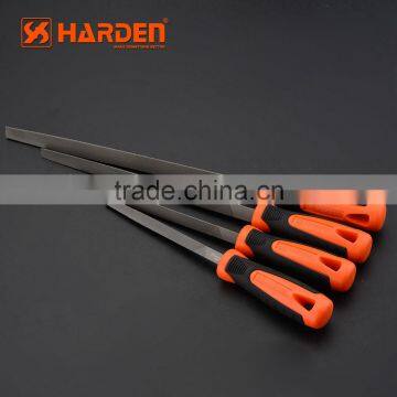 Professional 8" Triangular Second Cut File With Soft Handle photo-4