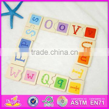 2016 Best Sale Funny Children Wooden Domino Blocks W15A069 photo-6