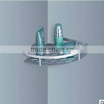 Hot Sale Never Rust Bathroom Aluminium Single Corner Shelf China Supplier Bathroom Corner Towel Shelf