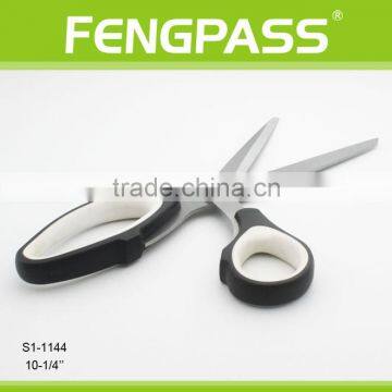 S1-1144 10.25 Inch 2Cr13 Stainless Steel Blade With PP+TPR Plastic Handle Long Blade Cutting Stationery Scissors photo-3