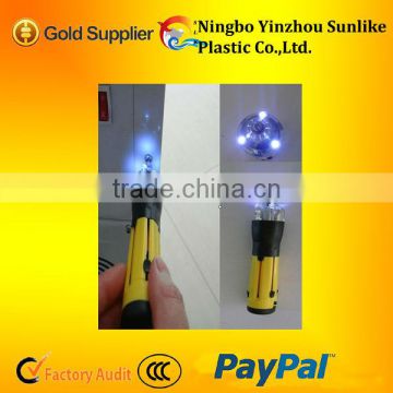 6 in 1 screwdriver with LED light