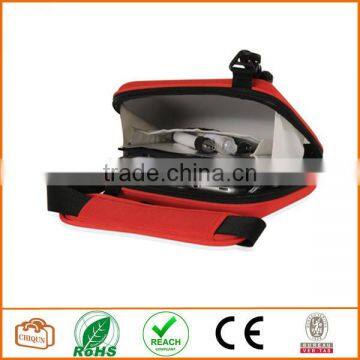 Mini Messenger Bag w/ Built-in Grid-it Organizer RED photo-3