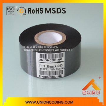 HC3 type Black color 25mm hot stamp coding foil