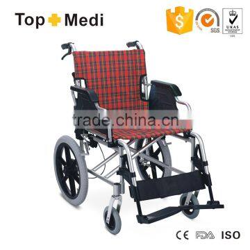 Topmedi lightweight folding used manual wheelchair