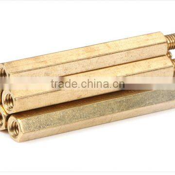 High Quality M3 Single End Hexagonal Copper Column Hex Column Stud 4-60mm + Threaded 6mm photo-2