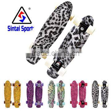 22/27 inch custom complete skateboard OEM cruiser mini skateboard