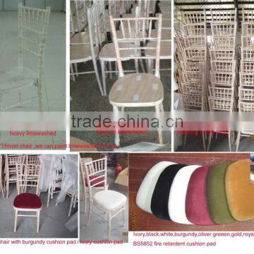 Ivory Pad Limewash Chivari Chair for Event photo-3