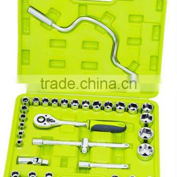 CF598010 32cs 1/2"drive socket and ratchet handle set