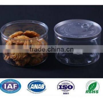 China Made Empty Cans,plastic Bottles,plastic Easy Open Can,PET Easy Open Can for Dry Food, Nuts,candies, Plastic Jar photo-5