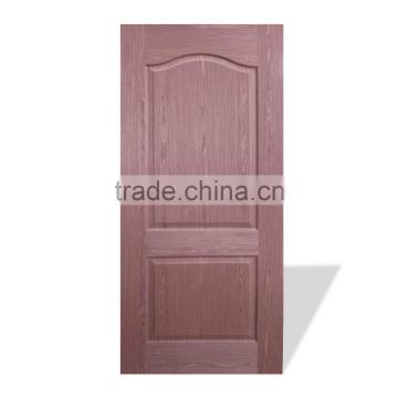 Classical cherry veneered molded HDF Garage door skin panel