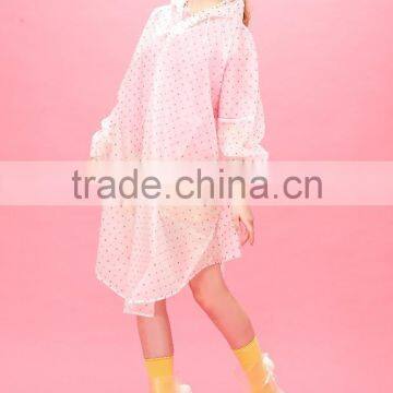 Woman Fashion Eva/tpu Raincoat Wholesale photo-4