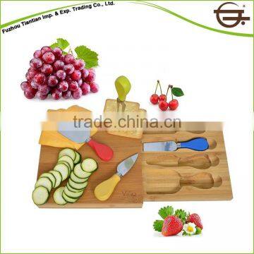 Kitchen Eco-friendly Drawer Cutting Board With Knife Sharpener photo-3