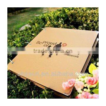 Kraft Paper DIY Handcrafted Paste Style Photo Album