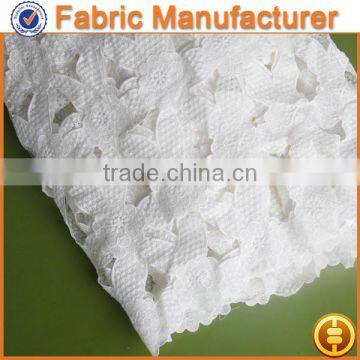 E cicheng textile Green manufacturer in china embroidery chemical lace fabric