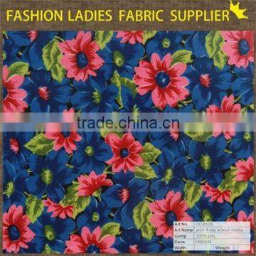 100%poly Rayon Print Fabric Digital Print Fabrics Rayon Challis Fabric photo-2
