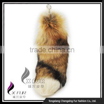 CX-R-31 Chinese Manufacturer Fox Fur Tail KeyChain photo-4