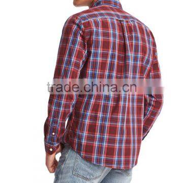 True Wash Mens Indian Cotton Large Plaid Dri Fit Casual Shirts Wholesale photo-3