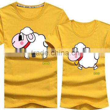 Top Fashion Gray Couple Korean Style T-Shirt photo-3