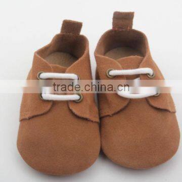 Comfortable Soft Handmade Oxford Baby Shoes photo-5