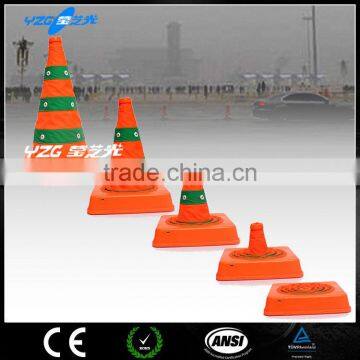 reflective waterproof LED light Traffic cone trafic safety cones