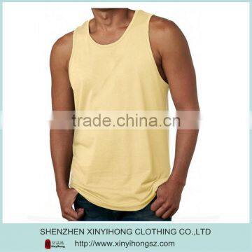 Anti-pilling Fade & Shrink-resistant Mens Gym Tank Top Wholesale photo-3
