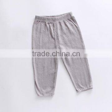 Wholesale 2017 Summer Pure Color Children Casual Beach Pants Anti-mosquito Pants photo-5