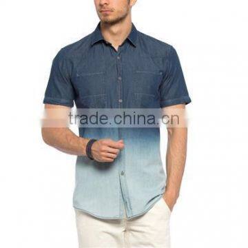 Eco-friendly wholesale korean style latest shirts for men pictures